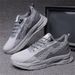 2025 Fashion Sneakers Youth Men's Low Top Lace-Up Mesh Breathable Non-Slip Wear-Resistant Running Shoes 39-44_desvips.com
