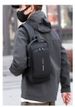 Password Lockbone Bag Anti-theft Film Waterproof USB Charging Port Multifunctional Sports Single-shoulder Crossbody Motorcycle Riding Bag_desvips.com