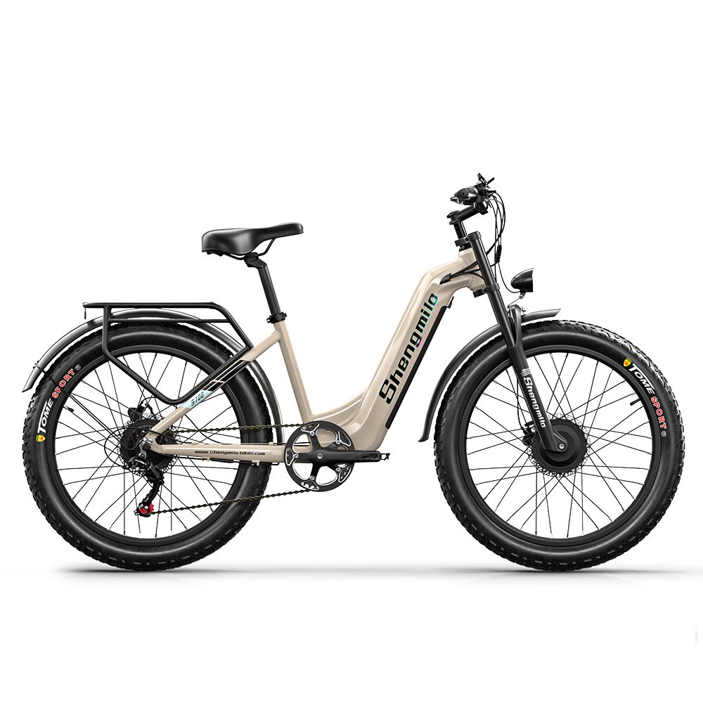 Shengmilo S700 E-Mountain Bike 1000W*2 Dual Motors 48V 17.5Ah Hydraulic Brake 26*3.0 Inch Fat Tires Adult Electric Bicycles_desvips.com