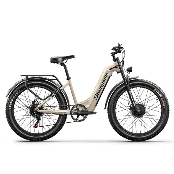 Shengmilo S700 E-Mountain Bike 1000W*2 Dual Motors 48V 17.5Ah Hydraulic Brake 26*3.0 Inch Fat Tires Adult Electric Bicycles_desvips.com