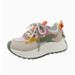 Spring Autumn 2027 Fashion Sneakers Women Low Top Lace-Up Breathable Thick Sole Height Increase Non-Slip Wear-Resistant Running Shoes 34-43_desvips.com