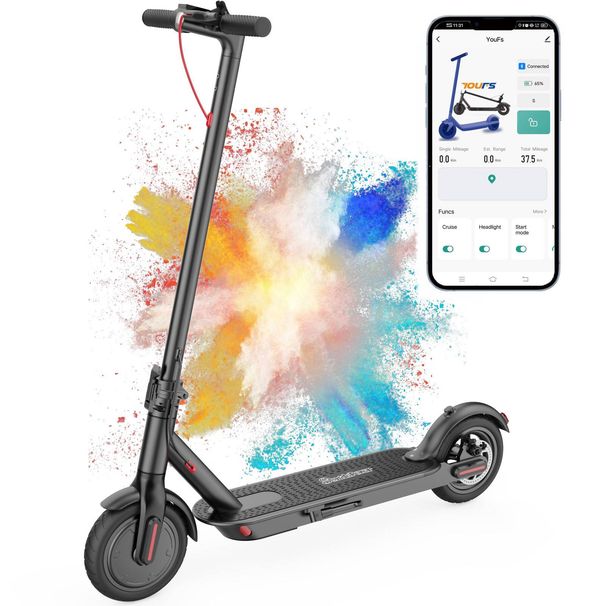 Nanrobot H1 Electric Scooters For Adults 8.5inch-tire 350W Motor 36V 5.2Ah Battery Electronic Shifting_desvips.com
