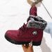 Women's Winter Snow Boots - Fleece Lined Ankle Boots With Non-Slip Sole, Warm & Comfortable For Cold Weather_desvips.com