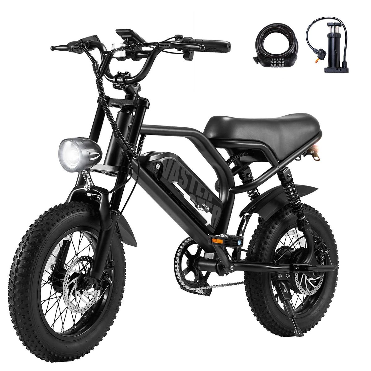 AVDL A13 Full Suspension Electric Bike, 36V 12.8Ah Removable Battery_desvips.com