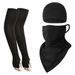 Extended Thumb-Exposing Sleeves Summer Outdoor Cycling Ice Silk Cap Sports Sun Protection Ear-Hanging Triangle Scarf_desvips.com