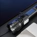 Solar-powered With COB Side Warning Long-lasting Battery Life, Strong Retractable Zoom, Repair Light, Work Flashlight_desvips.com
