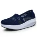 Women Toning Lace Breathable Swing Platforms Slip On Casual Shoes Female Slimming Wedge Sneakers_desvips.com