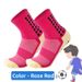 Men's Color Blocked Sports Socks Non-Slip Mid Calf Basketball Cycling Soccer Socks Zhuji_desvips.com