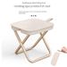 Ultralight Drawstring Folding Stool Portable Handbag Style Camping Chair For Picnics Hiking Outdoor Events Compact Foldable Seat_desvips.com