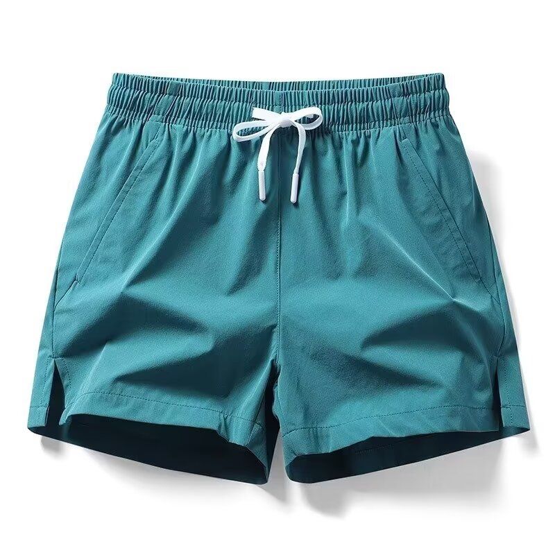 Men's Clothing Summer pants new style ice silk thin fashion casual loose drawstring three-quarter pants men's beach swimming large size shorts_desvips.com