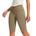 NOKO Sports 7A Antibacterial Nude Yoga Shorts, Outer Wear Super High Waist Tummy-lifting Hip-lifting Sports Tights For Women_desvips.com