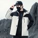 Men's 2505 New National Standard Three-in-One Jacket Women's Outdoor Windproof Waterproof Down Two-Piece Set Hiking Suit_desvips.com