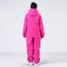 001 Women's Ski Suit Loose Fit Oversized Winter Waterproof Warm Snowboard Jacket And Pants Set_desvips.com