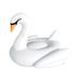 Inflatable Swan Pool Float - Elegant Gold & White Ride-On Swan Lounger For Adults_desvips.com