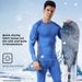 Autumn Winter Polypropylene Quick-Dry Ski Suit Underwear Set For Men Sports Tight-Fitting Moisture-Wicking Compression_desvips.com