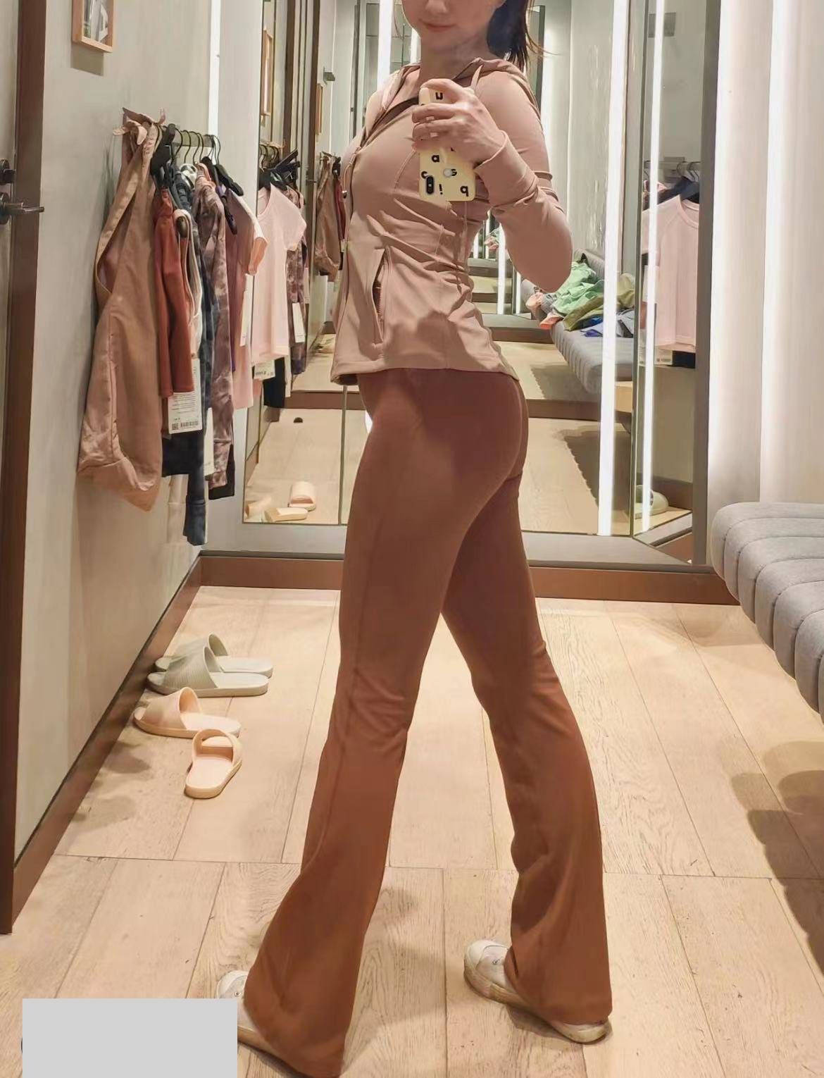 Women's Activewear Outerwear Women's Jacket, Elastic Slim Fit, Zipper, Autumn/Winter Sports Fitness Long Sleeved Jacket Top_desvips.com