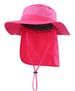 Test Goods Breathable Mesh Sun Hat UPF 50+ Anti-UV Wide Brim Hat With Neck Cover For Fishing Hiking Beach_desvips.com