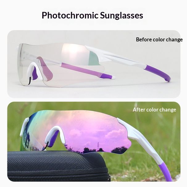 New Releases In December Cycling Day And Night Dual-use TR90 Prescription Outdoor Sports Goggles Marathon Windproof Running Glasses_desvips.com