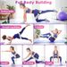 Squat Hip Lift Butt Workout Anti-Slip Fitness Loop Elastic Set Yoga Resistance Band_desvips.com