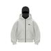 2025 Spring Autumn New Men's And Women's Sweatshirt Personality Street Style Double Hood Unique Design Hooded Cardigan_desvips.com