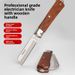 Wholesale Knife With Wooden Handle, Folding Straight Curved Blade, Multi-functional Special Steel Wire Stripper,_desvips.com
