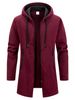 New Streetwear Men's Long Sleeve Sweatshirts For Zipper Hooded Oversize Winter Warm Jacket Coat Outdoor Tracksuit Men_desvips.com