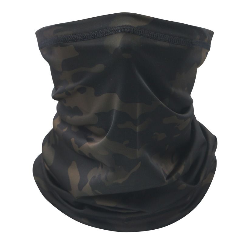 Camouflage Ice Silk Scarf Multifunctional Magic Headscarf Quick-Dry Outdoor Cooling Cycling Military Enthusiast Tactical Face Mask_desvips.com