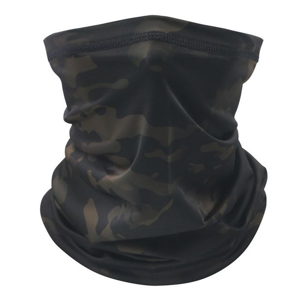 Camouflage Ice Silk Scarf Multifunctional Magic Headscarf Quick-Dry Outdoor Cooling Cycling Military Enthusiast Tactical Face Mask_desvips.com