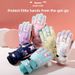 Winter Children's Ski With Fleece, Touchscreen, Cycling, Five-Finger, Non-Slip, Windproof, Kids, Students, Warm Gloves_desvips.com