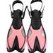 Kids Adjustable Long Swim Fins Diving Flippers For Snorkeling Swimming_desvips.com
