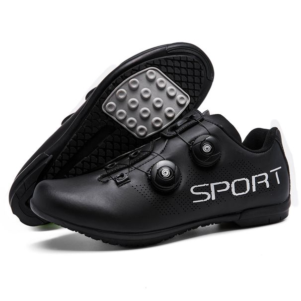 New Outdoor Rubber Soled Cycling Shoes Breathable And Comfortable Professional Sports Rubber Cycling Shoes_desvips.com