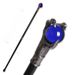 Dragon Claw Grasp Blue Glass Ball Walking Cane Fashion Decorative Walking Stick Gentleman Elegant Cosplay Crosier 93cm_desvips.com