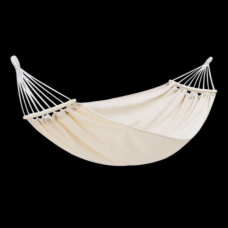 Kay Speed Bent Pole Thickened Canvas Hammock HH25m White_desvips.com