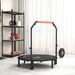Cama Elástica Plegable Ø114 Cm Con Mango Ajustable Marco De Acero Para Entrenamiento Piernas Cuerpo Naranja Y_desvips.com