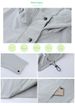 Casual Outdoor Sports Jacket Men's Mountaineering Quick-drying Waterproof Charge Trench Coat Hooded Loose Fitness Running Suit Long Sleeves_desvips.com