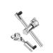 New Accessories Ultra-light Aviation Aluminum Bracket Fishing Chair Umbrella Turret Stand Universal Three-piece Set_desvips.com