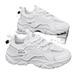 Men's Summer Breathable New Casual Black Sports Mesh Thick Sole Heightening Daddy Work Safety Shoes_desvips.com