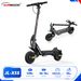 SUNNIGOO JL-X5S Adult Electric Scooter 1200W Dual Motors 48V 15Ah Battery 50km/h 50km Long Range 10" Off-Road Tires APP Dual Suspension E-Scooter_desvips.com