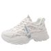 Ins Korean Version New Dad For Women 2025 Summer Student Sports Running Breathable Casual Shoes With A Height Increase_desvips.com