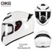 Qike Full Face Helmet For Men And Women Riding Motorcycle Electric Vehicle Bluetooth Safety Helmet All Season Personalized_desvips.com