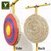 YUOUY Straw Target, Handwoven From Natural Straw, Ideal For Beginners. Quickly Installs On Anywhere You Want_desvips.com