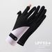Cooling UV Protection Gloves For Women – Breathable Fingerless Sun Gloves For Driving & Outdoor (Gray/Blue/Pink/Purple/Black/White/Khaki)_desvips.com