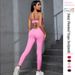 Sexy Tight Fitting Breathable Yoga Bodysuit European And American Style Wrinkled Butt Lifting One Piece Quick Drying Fitness Pants_desvips.com