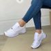 2024 New Large Size Color Matching Women's Sports Comfortable Casual Shoes Jaadu_desvips.com