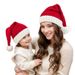 Cross-Border Winter Mom Baby Parent-Child New Knitted Holiday Costume Santa Claus Warm Wool Hat For Girls_desvips.com