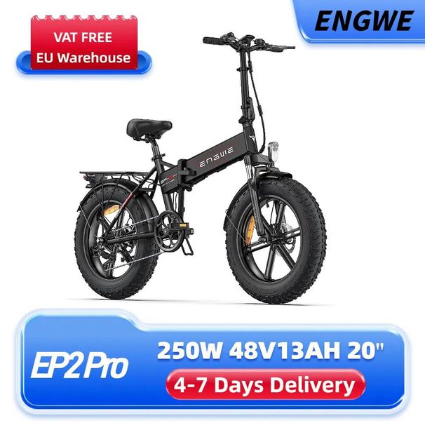 ENGWE EP-2 Boost Folding Electric Bike 20'' 250W 48V 13Ah_desvips.com