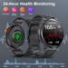 2025 730mah Large Battery Ourdoor Smartwatch Men BT Call Sports Fiess Bracelet With Flashlight AMOLED Smart Watches_desvips.com