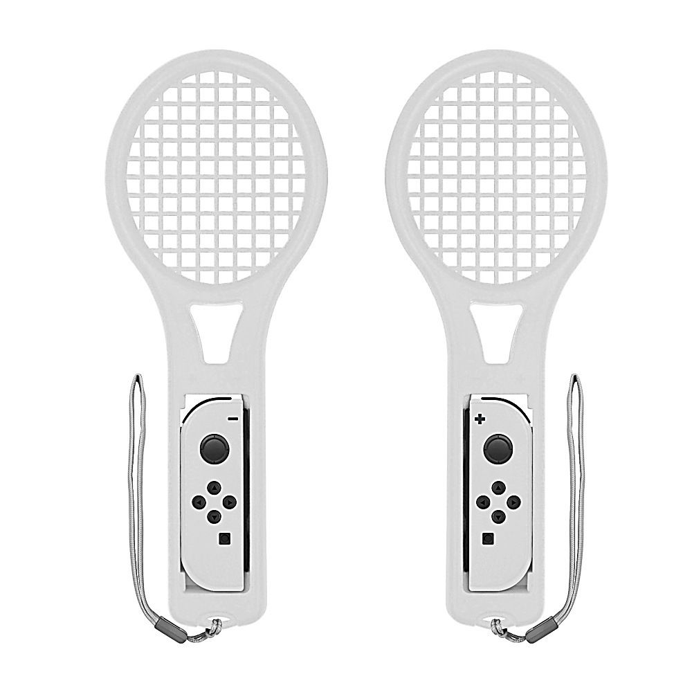 Somatosensory Tennis Racket With Hand Strap Ns Accessories Joycon Left And Right Handle Switch Tennis Racket_desvips.com