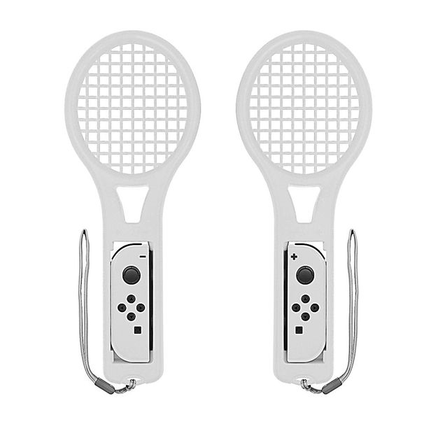 Somatosensory Tennis Racket With Hand Strap Ns Accessories Joycon Left And Right Handle Switch Tennis Racket_desvips.com
