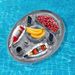 Inflatable Floating Drink Holder - Thickened Eco-Friendly PVC Cup Holder (Non-Slip Design Fits Most Cups Includes Repair Kit & Storage Pouch)_desvips.com